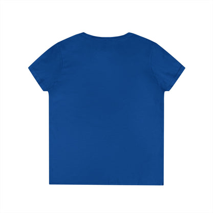 Teach Like A Boss Ladies' V-Neck T-Shirt