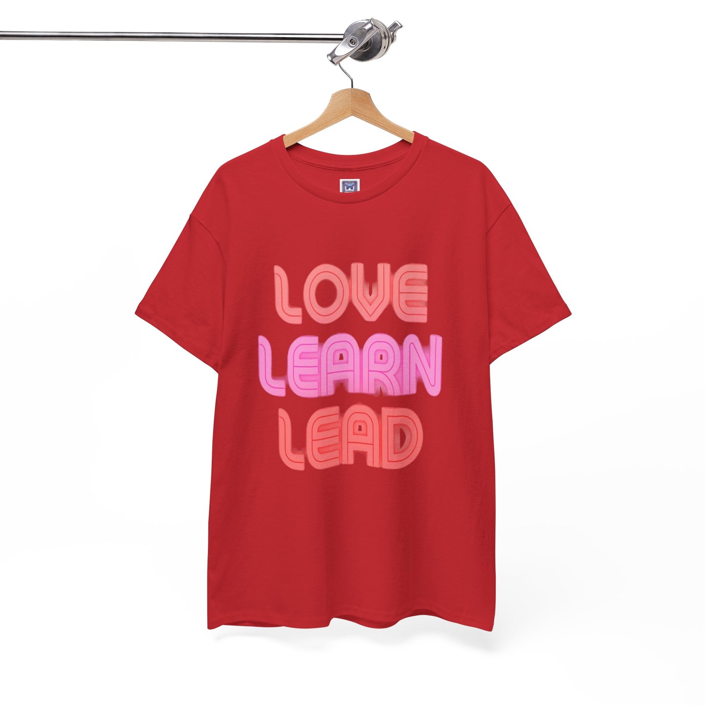 Love Learn Lead Valentine's Unisex Tee