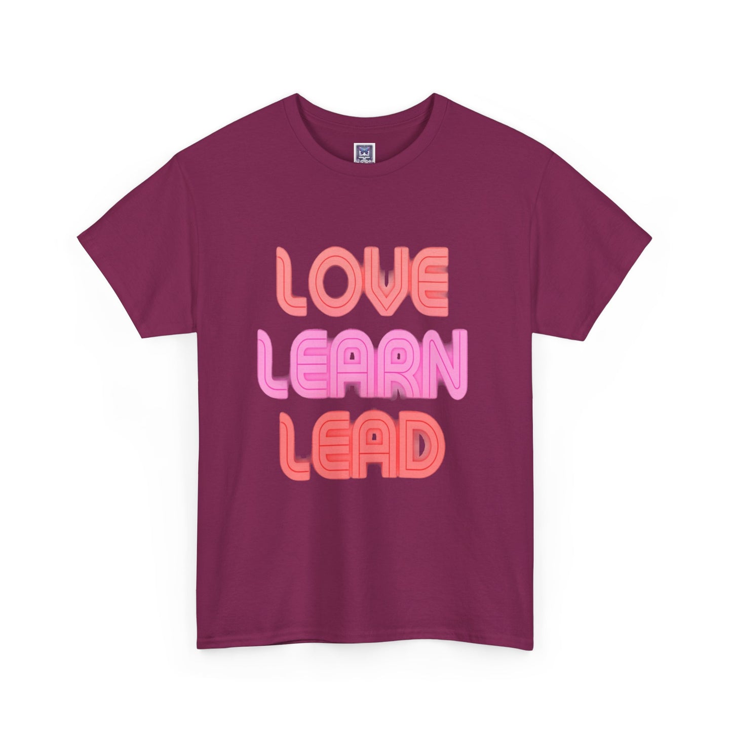 Love Learn Lead Valentine's Unisex Tee