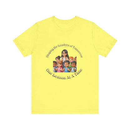 Shaping the Leaders of Tomorrow Unisex Jersey Short Sleeve Tee