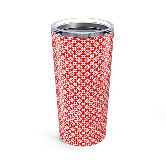20oz Tumbler Festive Floral