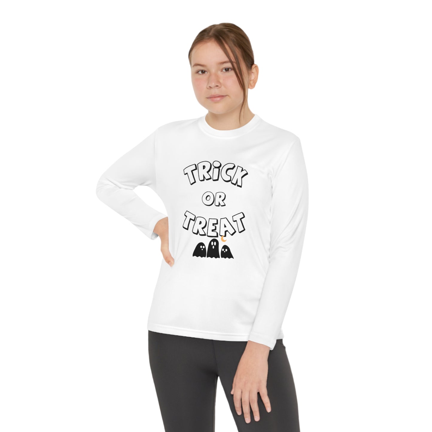 Youth Trick or Treat Long Sleeve Shirt