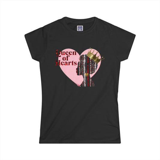 Queen of Hearts Women's Softstyle Tee