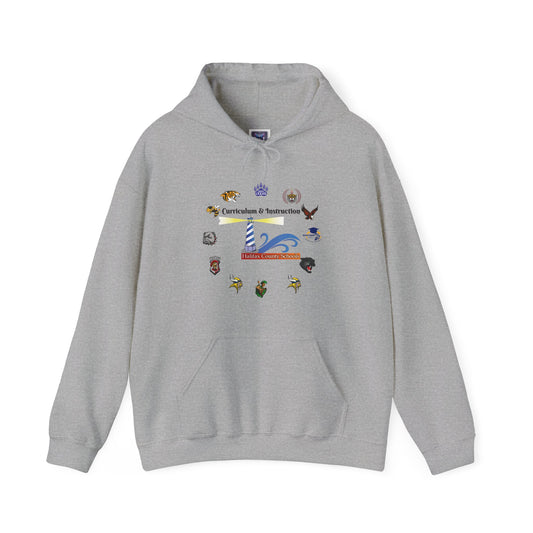 HCS Curriculum and Instruction Hooded Sweatshirt (Circular Design)