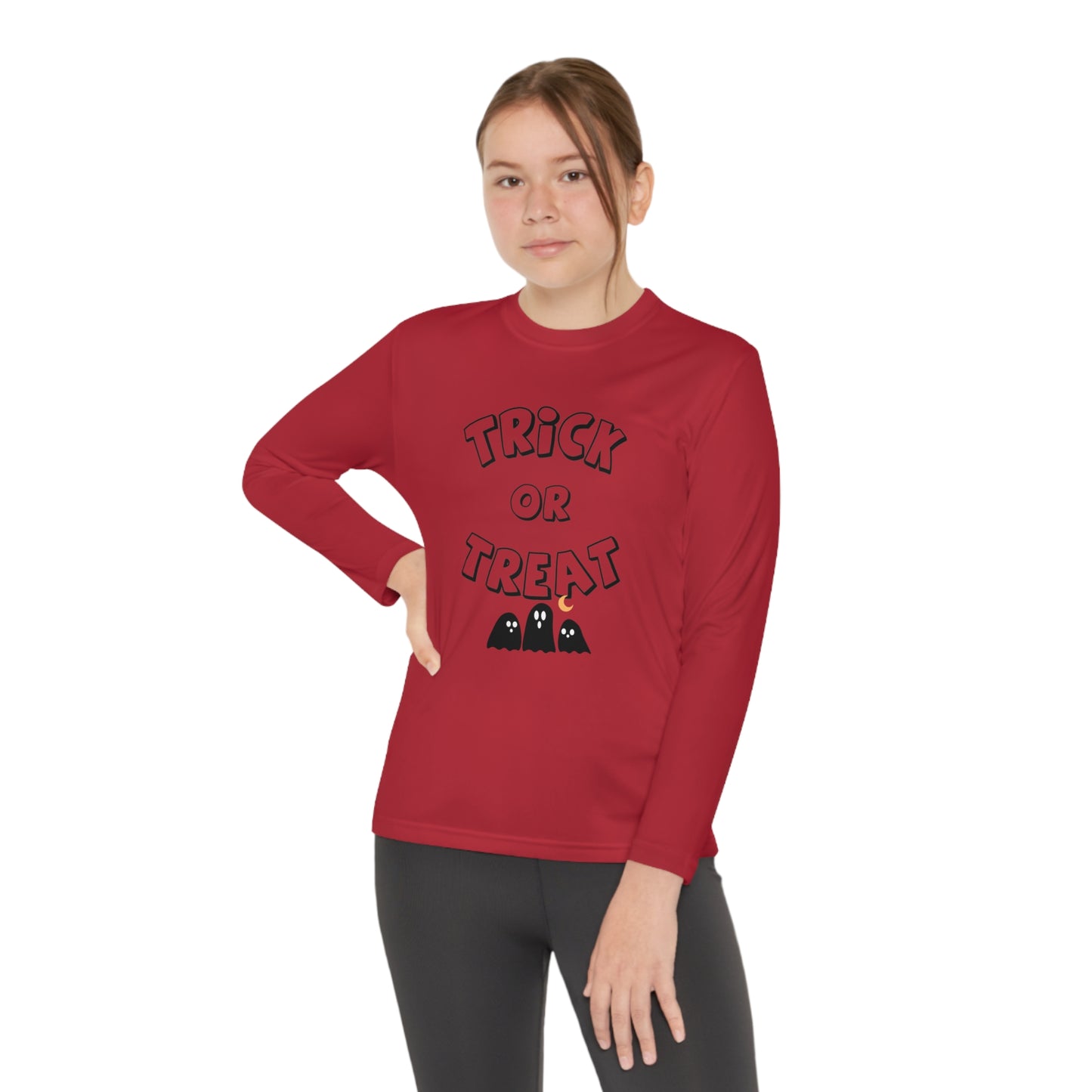Youth Trick or Treat Long Sleeve Shirt