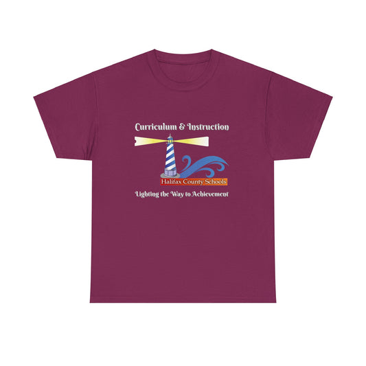 HCS Curriculum and Instruction: Lighting the Way to Achievement Cotton Tee 2
