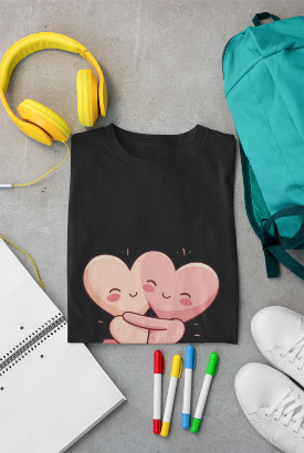 Valentine Hugs Unisex Tee