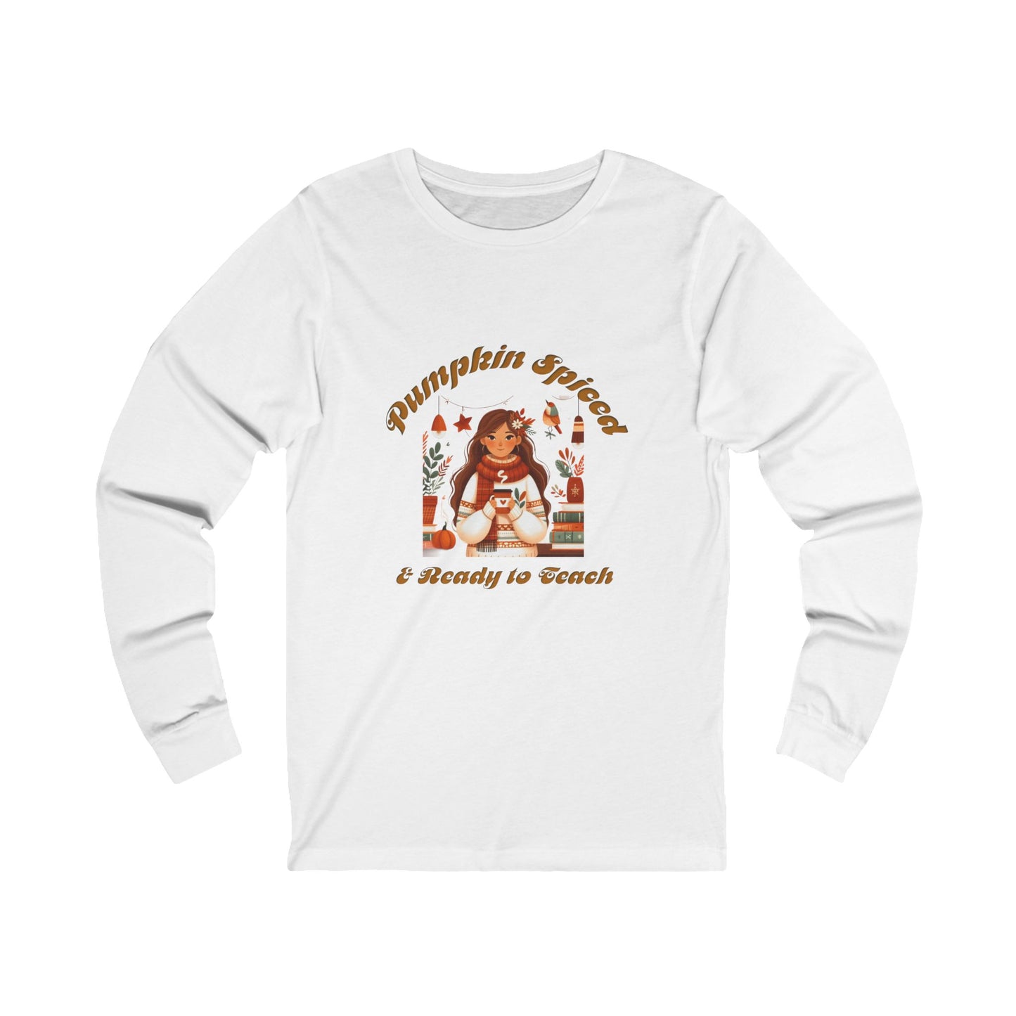 Pumpkin Spiced 3 Long Sleeve Tee