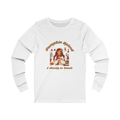 Pumpkin Spiced 3 Long Sleeve Tee
