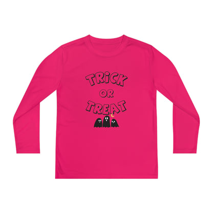 Youth Trick or Treat Long Sleeve Shirt