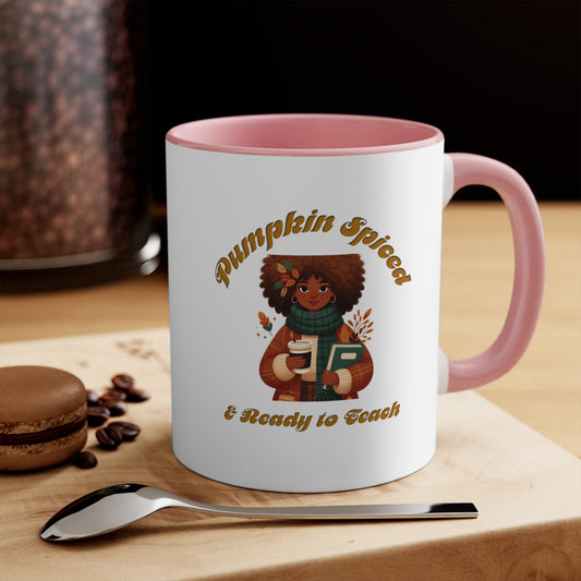 Pumpkin Spiced 5 11oz Accent Mug