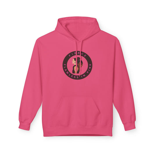 MVC Goes Pink: Fierce and Flawlwss in Pink Fleece Hoodie