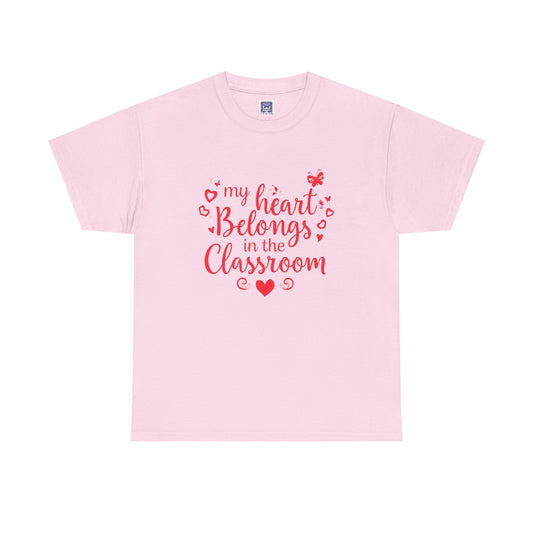 [NEW] My Heart Belongs Customizable T-Shirt