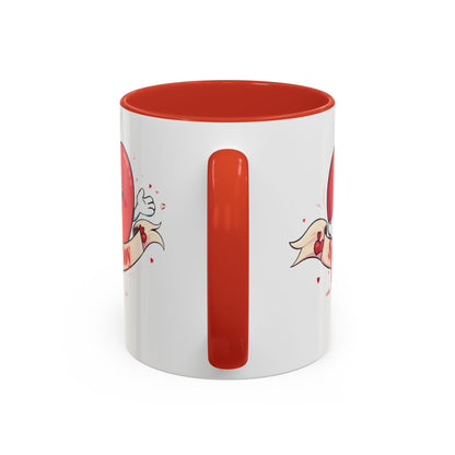 Spread Joy Valentine’s Accent Coffee Mug (11oz, 15oz)