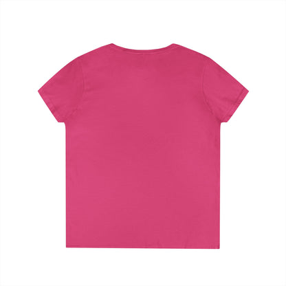 Teach Like A Boss Ladies' V-Neck T-Shirt