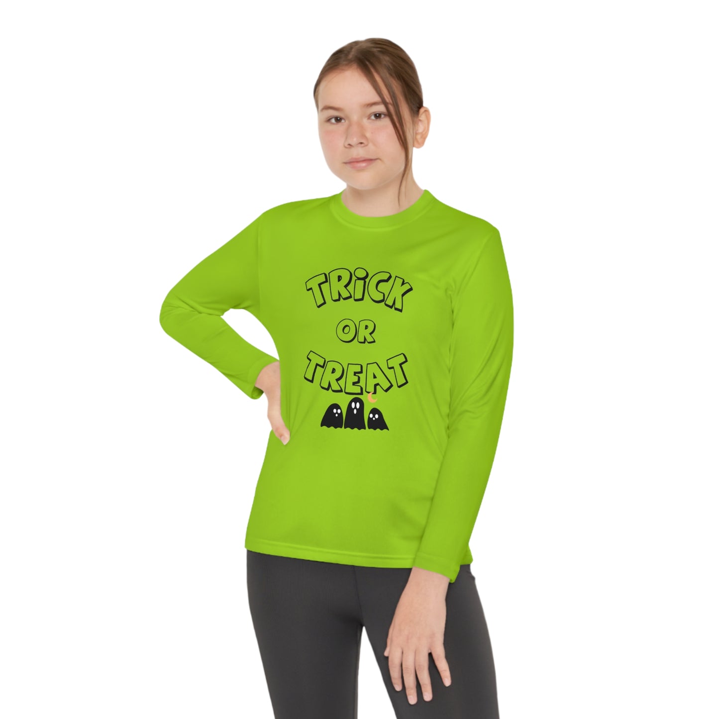 Youth Trick or Treat Long Sleeve Shirt