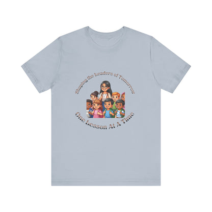 Shaping the Leaders of Tomorrow Unisex Jersey Short Sleeve Tee