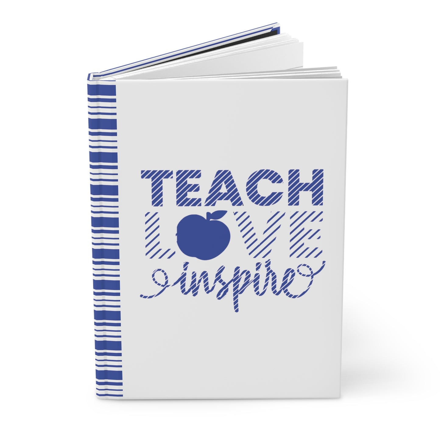 Teach Love Inspire Hardcover Blue Journal