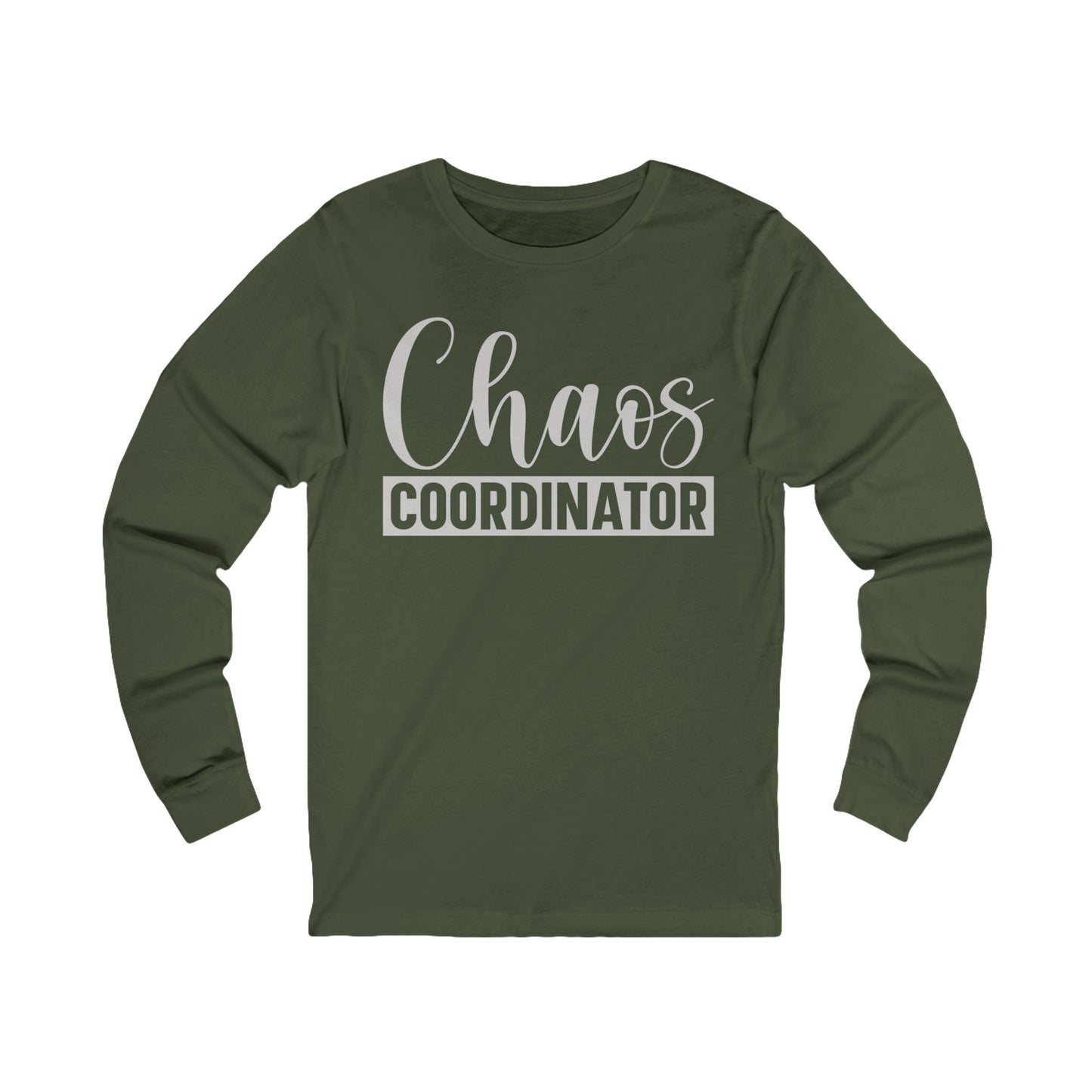 Chaos Coordinator Unisex Jersey Long Sleeve Tee
