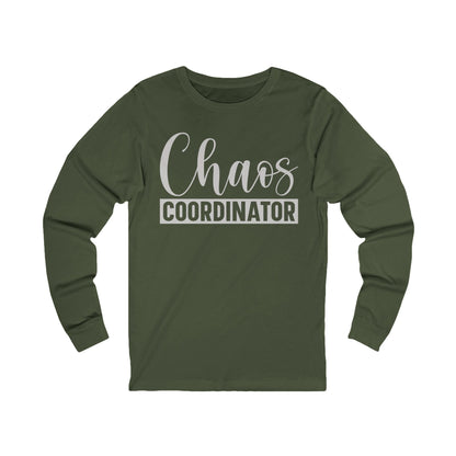 Chaos Coordinator Unisex Jersey Long Sleeve Tee