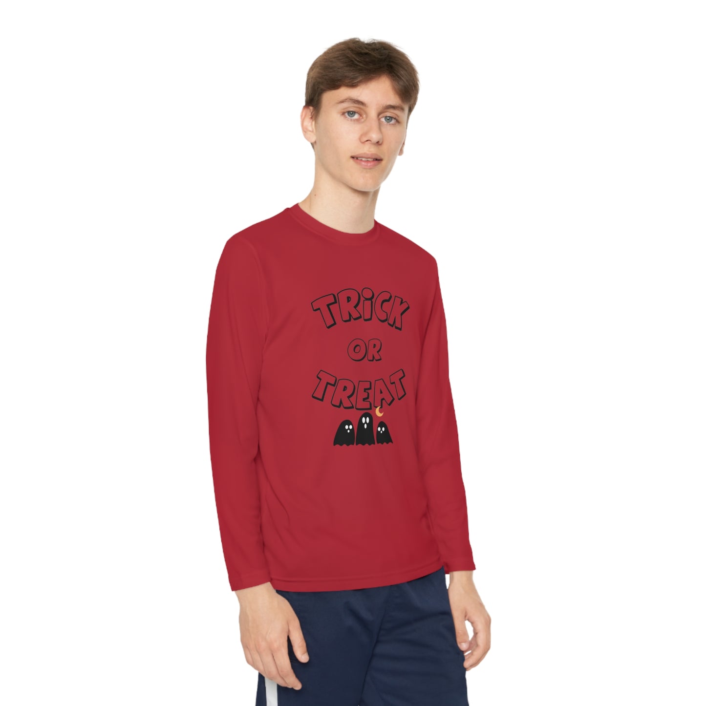 Youth Trick or Treat Long Sleeve Shirt