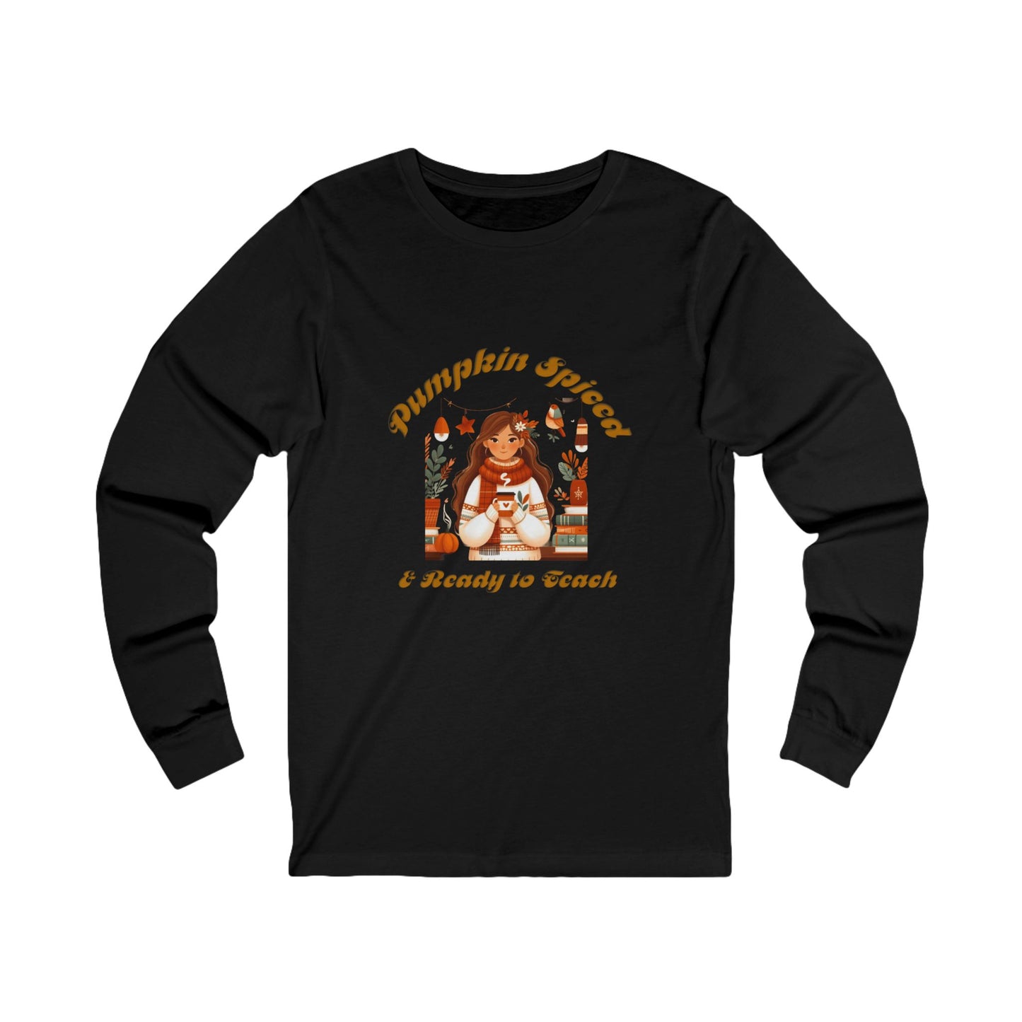Pumpkin Spiced 3 Long Sleeve Tee
