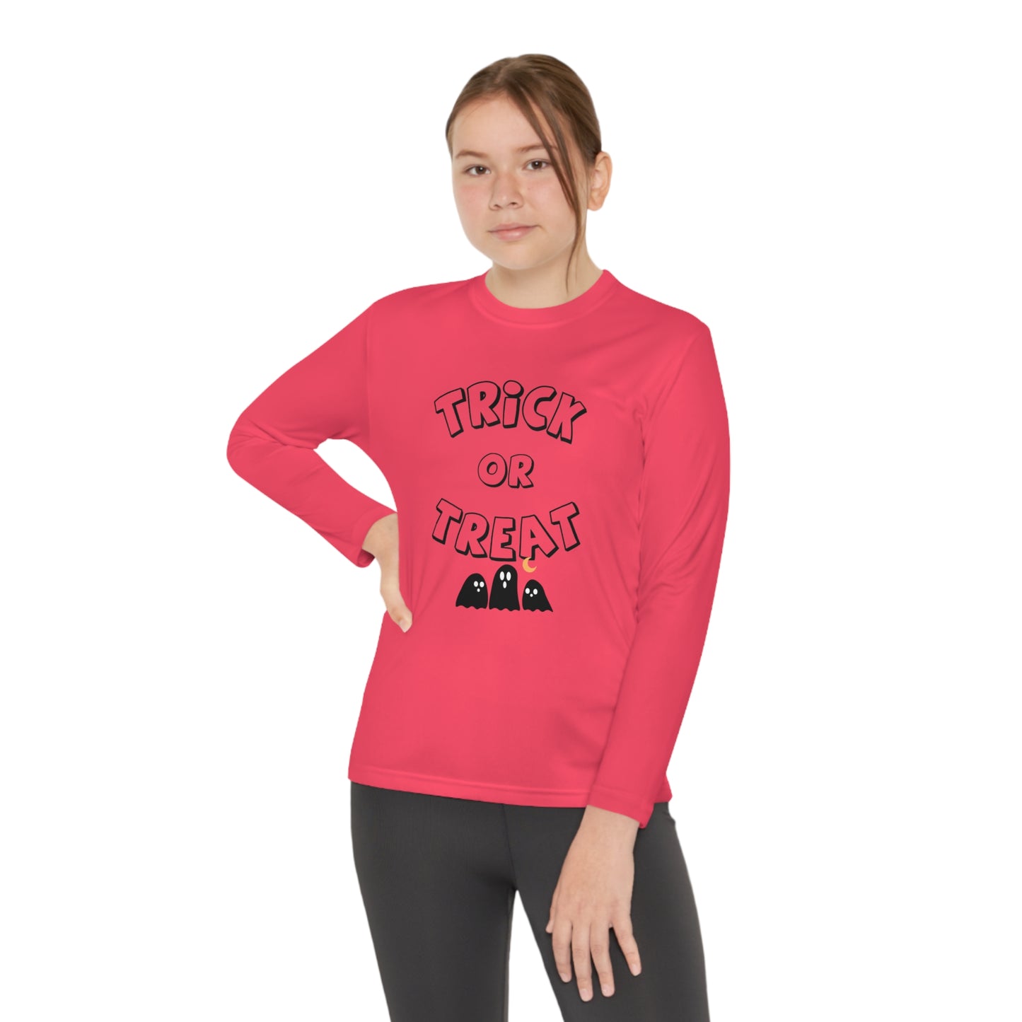 Youth Trick or Treat Long Sleeve Shirt