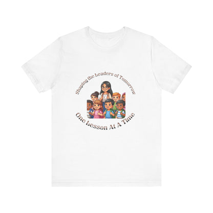 Shaping the Leaders of Tomorrow Unisex Jersey Short Sleeve Tee