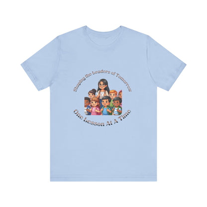 Shaping the Leaders of Tomorrow Unisex Jersey Short Sleeve Tee