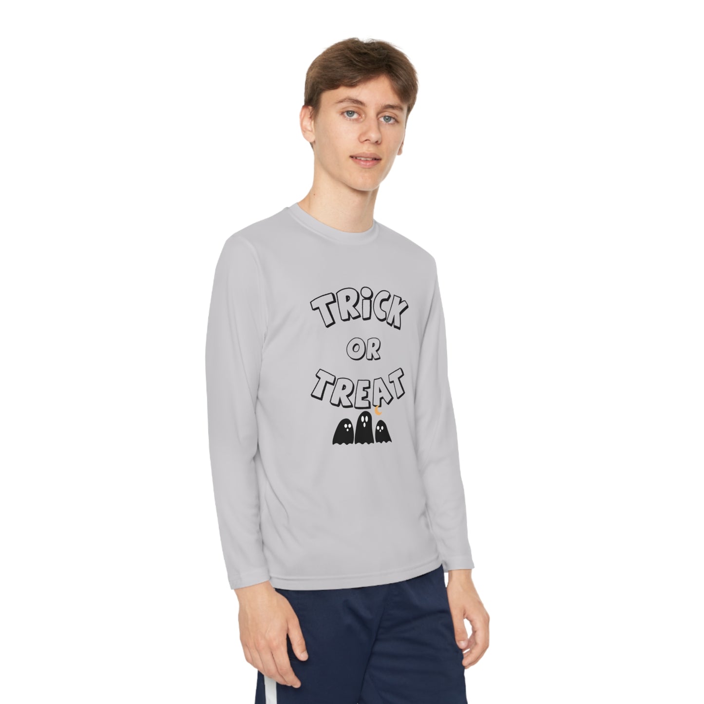 Youth Trick or Treat Long Sleeve Shirt
