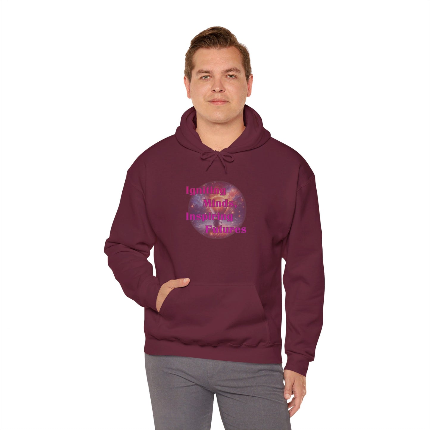 Igniting Minds Heavy Blend™ Hooded Sweatshirt