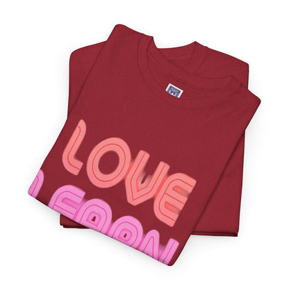 Love Learn Lead Valentine's Unisex Tee