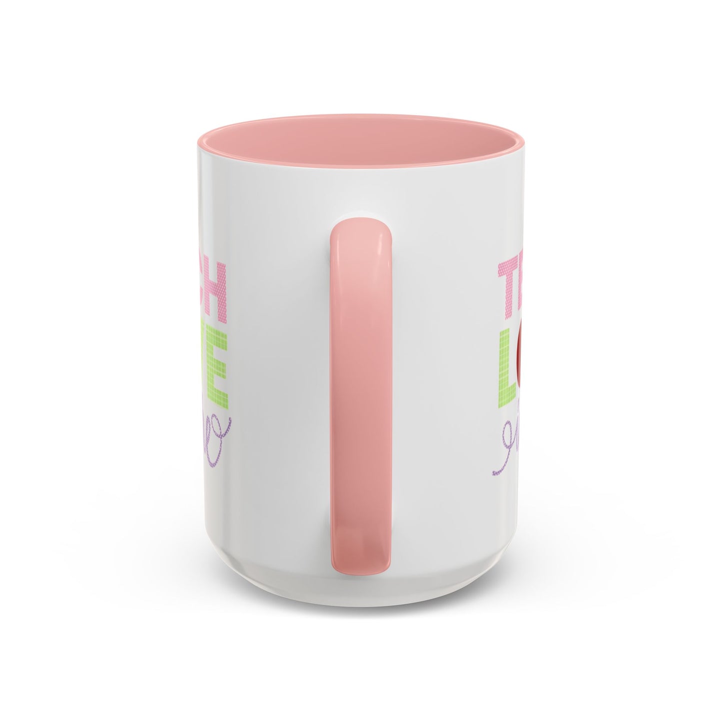 Teach Love Inspire Accent Coffee Mug