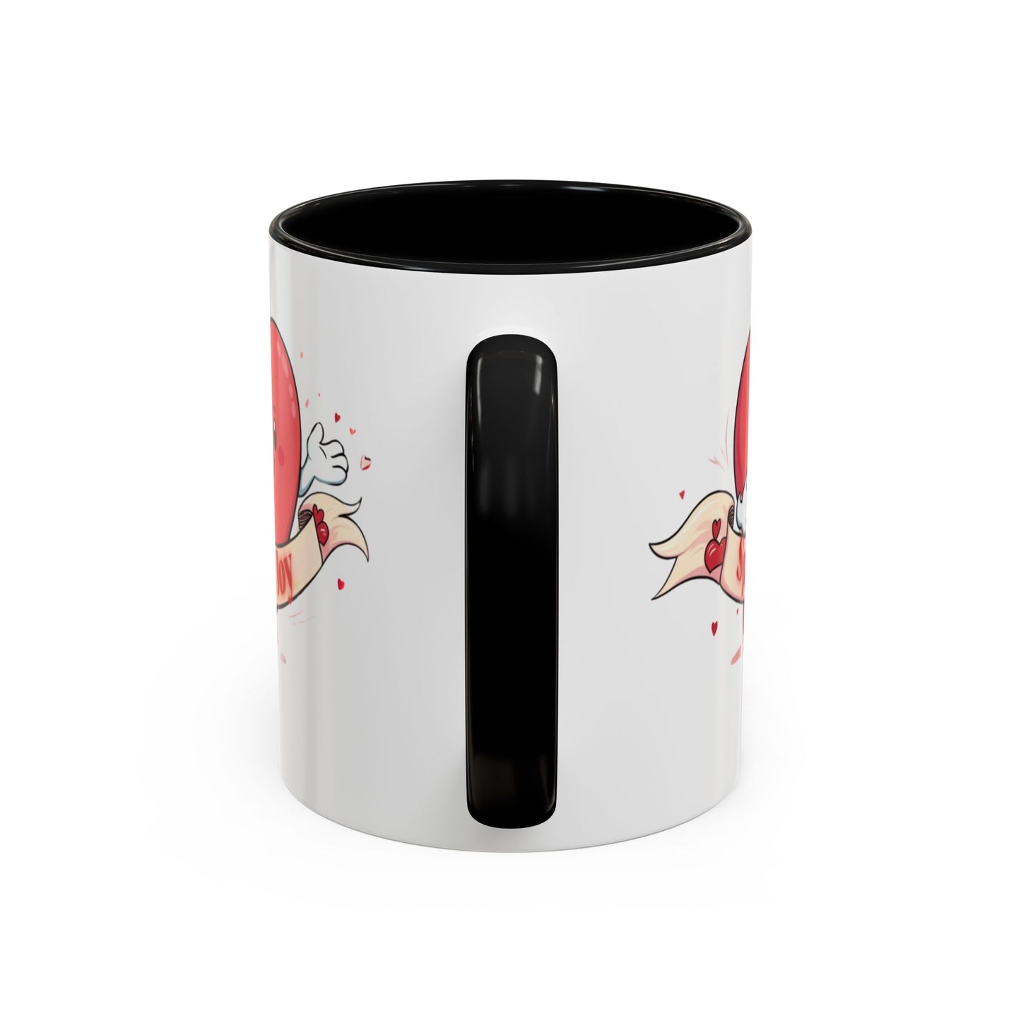 Spread Joy Valentine’s Accent Coffee Mug (11oz, 15oz)