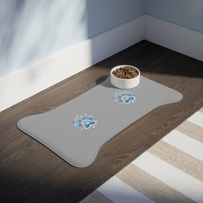 Pet Feeding Mats Grey