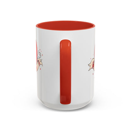 Spread Joy Valentine’s Accent Coffee Mug (11oz, 15oz)