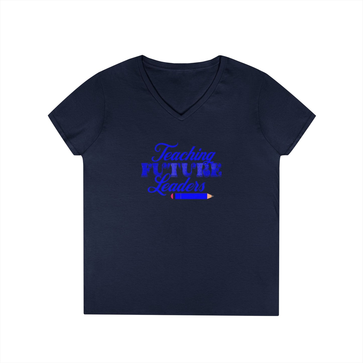 Teaching Future Leaders Ladies' V-Neck T-Shirt