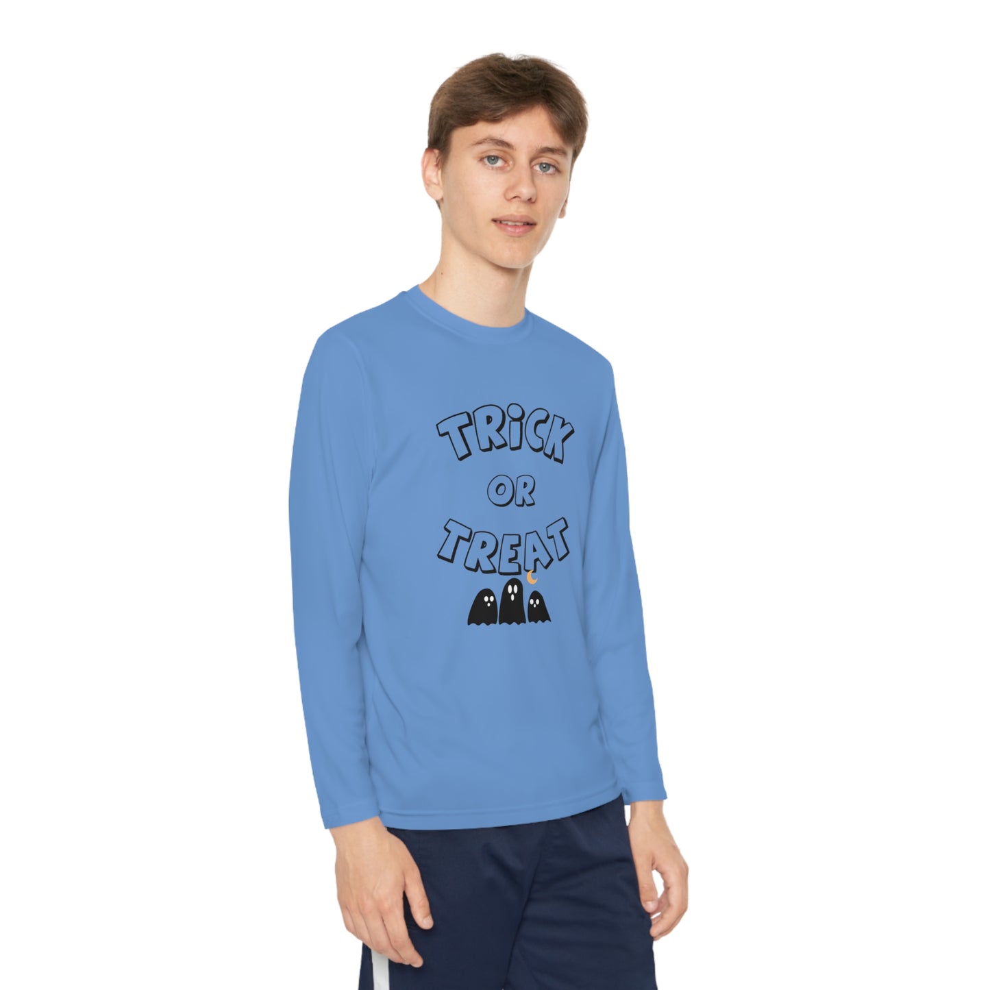 Youth Trick or Treat Long Sleeve Shirt