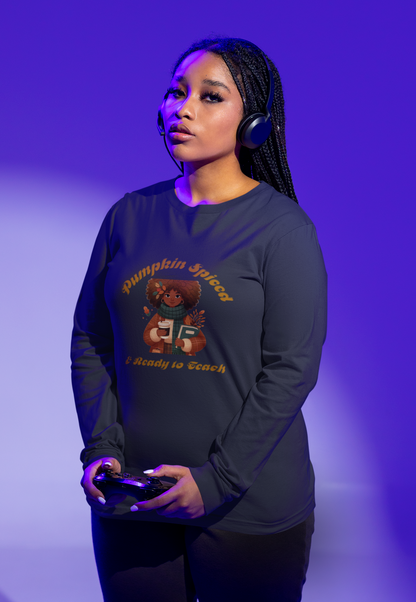 Pumpkin Spiced 5 Long Sleeve Tee