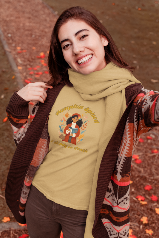 Pumpkin Spiced 1 Unisex Heavy Cotton Tee